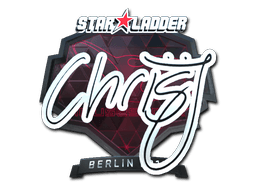 Sticker | chrisJ (Foil) | Berlin 2019