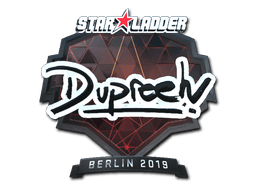 Sticker | dupreeh (Foil) | Berlin 2019