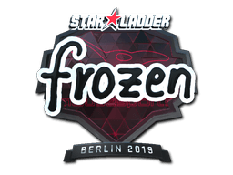 Sticker | frozen (Foil) | Berlin 2019