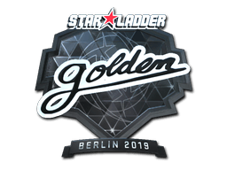 Sticker | Golden (Foil) | Berlin 2019