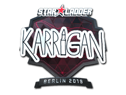 Sticker | karrigan (Foil) | Berlin 2019