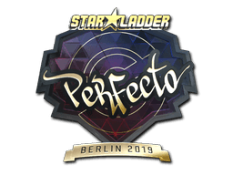 Sticker | Perfecto (Gold) | Berlin 2019