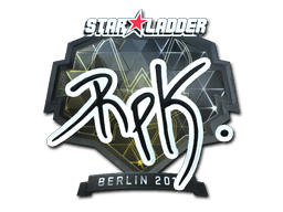 Sticker | RpK (Foil) | Berlin 2019