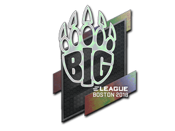 Sticker | BIG (Holo) | Boston 2018
