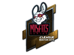 Sticker | Misfits Gaming (Foil) | Boston 2018