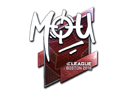 Sticker | mou (Foil) | Boston 2018