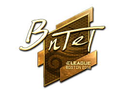 Sticker | BnTeT (Gold) | Boston 2018