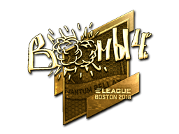 Sticker | Boombl4 (Gold) | Boston 2018