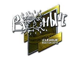 Sticker | Boombl4 (Foil) | Boston 2018