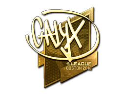 Sticker | Calyx (Gold) | Boston 2018