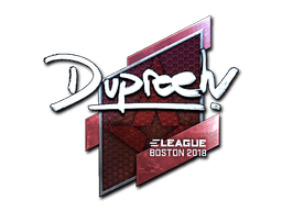 Sticker | dupreeh (Foil) | Boston 2018