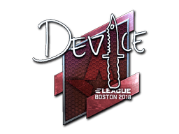 Sticker | device (Foil) | Boston 2018