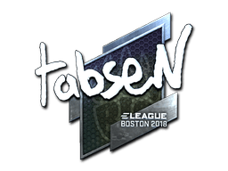 Sticker | tabseN (Foil) | Boston 2018