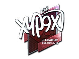 Sticker | Xyp9x (Foil) | Boston 2018