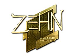Sticker | zehN (Gold) | Boston 2018