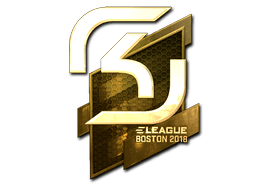 Sticker | SK Gaming (Gold) | Boston 2018