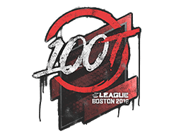 Sealed Graffiti | 100 Thieves | Boston 2018