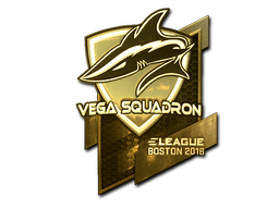 Sticker | Vega Squadron (Gold) | Boston 2018