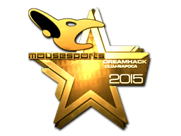 Sticker | mousesports (Gold) | Cluj-Napoca 2015