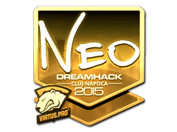 Sticker | NEO (Gold) | Cluj-Napoca 2015
