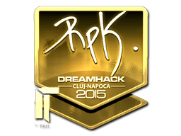 Sticker | RpK (Gold) | Cluj-Napoca 2015