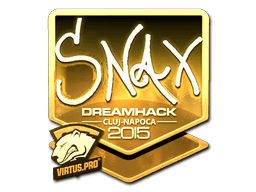 Sticker | Snax (Gold) | Cluj-Napoca 2015