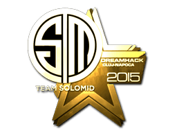 Sticker | Team SoloMid (Gold) | Cluj-Napoca 2015
