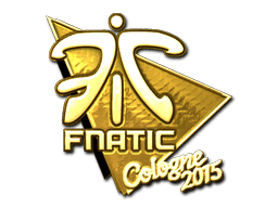 Sticker | Fnatic (Gold) | Cologne 2015