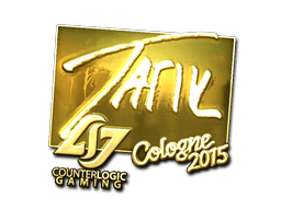 Sticker | tarik (Gold) | Cologne 2015
