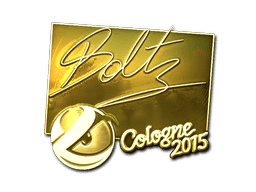 Sticker | boltz (Gold) | Cologne 2015