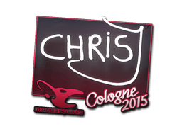 Sticker | chrisJ | Cologne 2015