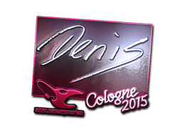 Sticker | denis (Foil) | Cologne 2015