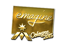 Sticker | emagine (Gold) | Cologne 2015