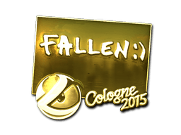 Sticker | FalleN (Gold) | Cologne 2015