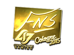 Sticker | FNS (Gold) | Cologne 2015