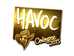 Sticker | Havoc (Gold) | Cologne 2015