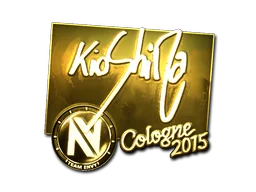Sticker | kioShiMa (Gold) | Cologne 2015