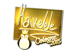 Sticker | Maikelele (Gold) | Cologne 2015