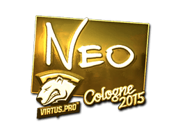 Sticker | NEO (Gold) | Cologne 2015