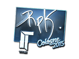 Sticker | RpK (Foil) | Cologne 2015