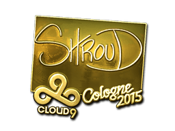 Sticker | shroud (Gold) | Cologne 2015