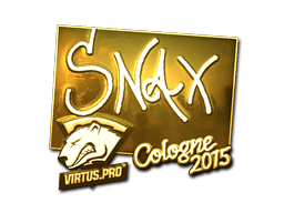 Sticker | Snax (Gold) | Cologne 2015