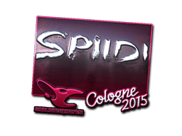 Sticker | Spiidi (Foil) | Cologne 2015