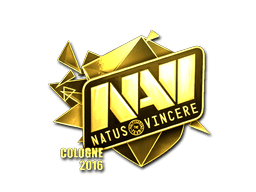 Sticker | Natus Vincere (Gold) | Cologne 2016
