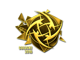 Sticker | Ninjas in Pyjamas (Gold) | Cologne 2016