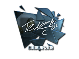 Sticker | TENZKI (Foil) | Cologne 2016