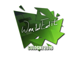 Sticker | WorldEdit | Cologne 2016
