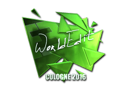 Sticker | WorldEdit (Foil) | Cologne 2016