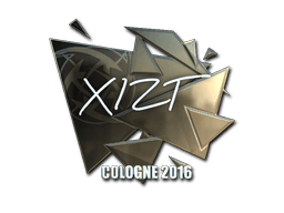 Sticker | Xizt (Foil) | Cologne 2016