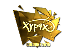 Sticker | Xyp9x (Gold) | Cologne 2016